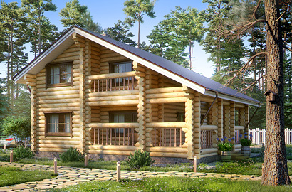 дизайн сайта деревянных домов