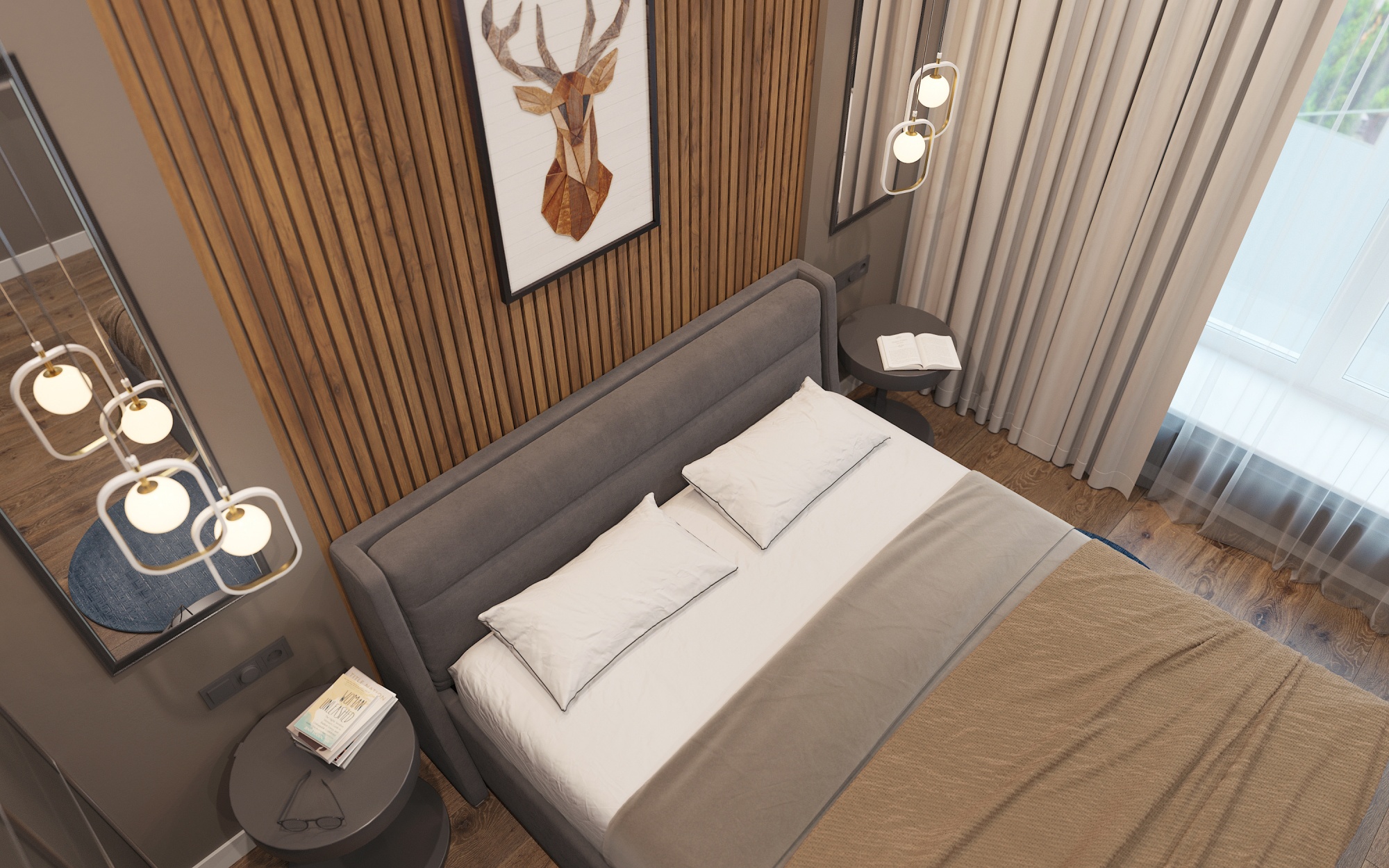 Дизайн интерьера спальни 3